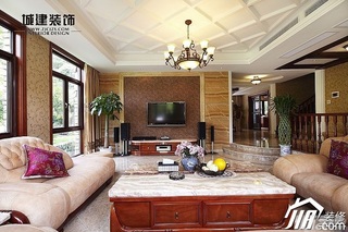 新古典风格别墅奢华20万以上客厅沙发图片