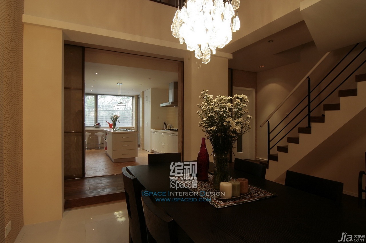 简约风格,经济型装修,别墅装修,餐厅,餐桌,灯具,缤视设计