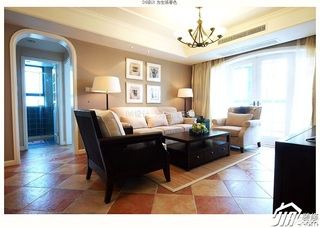 混搭风格公寓简洁富裕型120平米客厅沙发背景墙沙发效果图