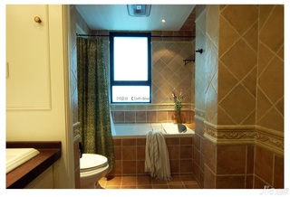 混搭风格公寓简洁富裕型120平米卫生间装修图片
