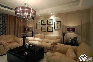 简约风格公寓经济型110平米客厅沙发背景墙沙发效果图