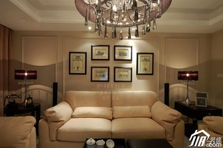 简约风格公寓经济型110平米客厅沙发背景墙沙发效果图