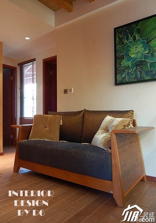 混搭风格公寓时尚富裕型110平米客厅沙发背景墙沙发效果图