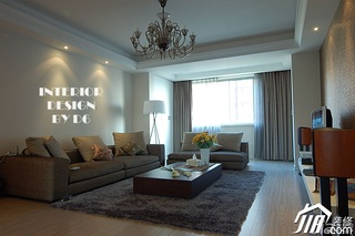 简约风格公寓经济型110平米客厅沙发效果图