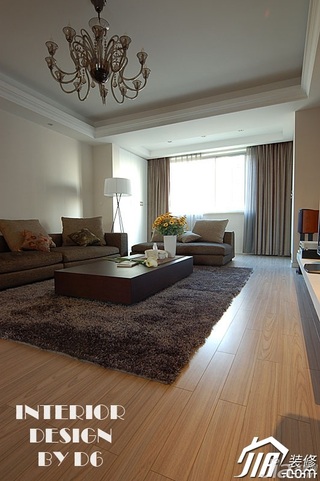简约风格公寓经济型110平米客厅沙发图片