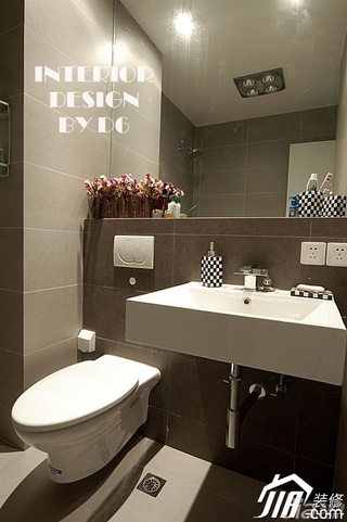 简约风格公寓简洁经济型110平米卫生间洗手台图片