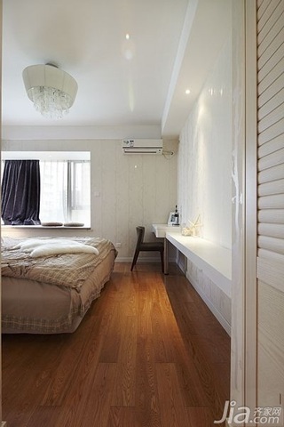简约风格公寓时尚暖色调富裕型100平米卧室设计图纸
