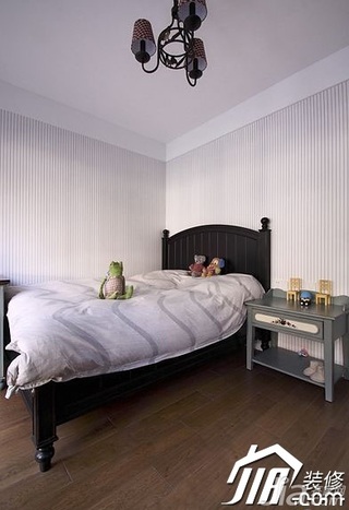 欧式风格别墅时尚富裕型140平米以上卧室床图片