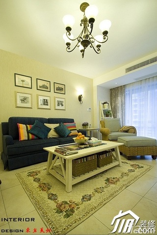 四房小清新暖色调富裕型140平米以上客厅照片墙沙发效果图