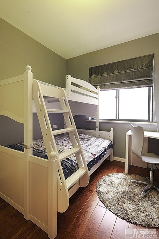 简约风格三居室富裕型儿童房儿童床图片