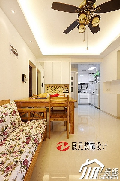 简约风格,温馨,原木色装修,富裕型装修,二居室装修,餐厅,餐桌