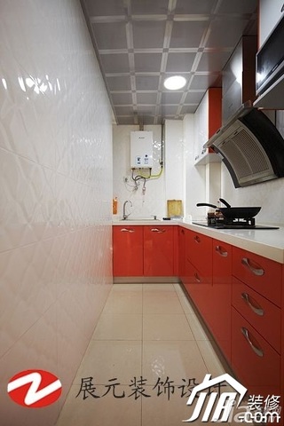 简约风格三居室温馨富裕型70平米厨房橱柜效果图