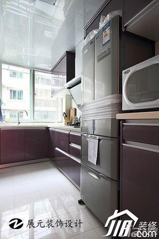 简约风格温馨富裕型90平米厨房橱柜设计图