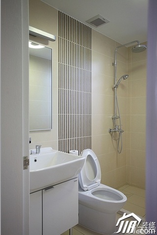 三米设计美式风格公寓富裕型卫生间设计图纸