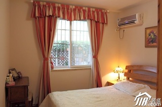 二居室温馨暖色调富裕型60平米卧室设计图纸