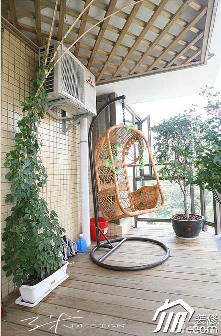三米设计,简约风格,经济型装修,130平米装修,公寓装修,阳台