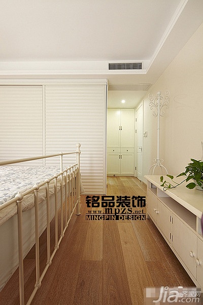 三居室装修,10-15万装修,混搭风格,卧室,衣柜