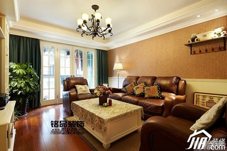 混搭风格二居室富裕型客厅茶几效果图