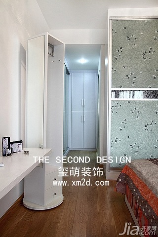 欧式风格公寓时尚咖啡色富裕型110平米卧室改造