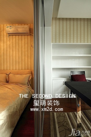 简约风格三居室温馨米色富裕型140平米以上设计图纸