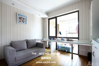 简约风格公寓大气富裕型130平米书房书桌图片