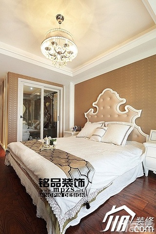 新古典风格三居室富裕型卧室灯具图片
