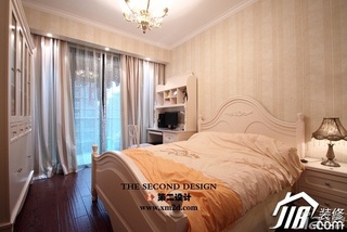 欧式风格奢华金色豪华型140平米以上卧室壁纸效果图