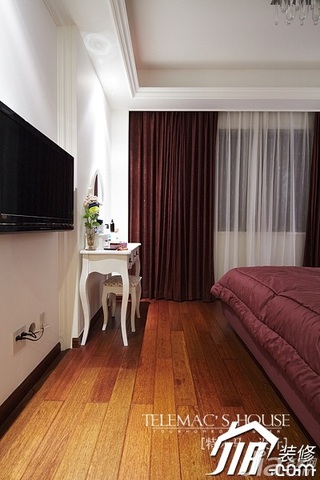混搭风格公寓温馨米色富裕型140平米以上卧室改造