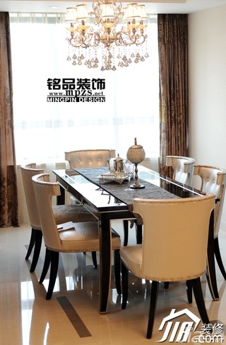 新古典风格别墅豪华型餐厅餐桌图片