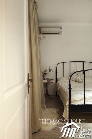 简约风格三居室温馨富裕型140平米以上卧室床效果图