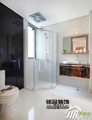 简约风格三居室15-20万90平米卫生间洗手台图片