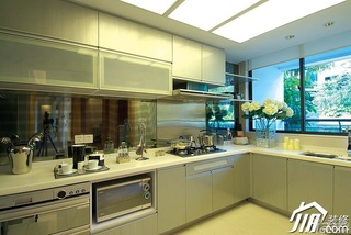 新古典风格别墅豪华型140平米以上厨房橱柜图片