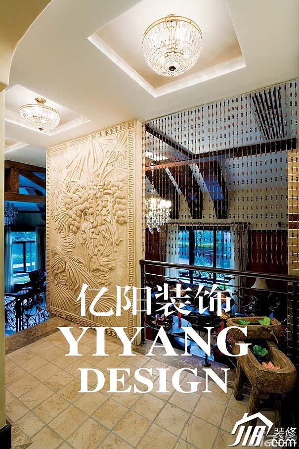 富裕型装修,140平米以上装修,别墅装修,地中海风格
