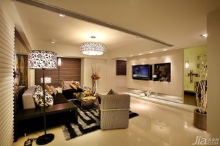 中式风格公寓暖色调140平米以上客厅沙发背景墙沙发图片