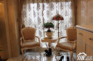 欧式风格三居室奢华暖色调10-15万130平米卧室沙发图片