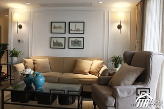 公寓米色140平米以上客厅沙发图片