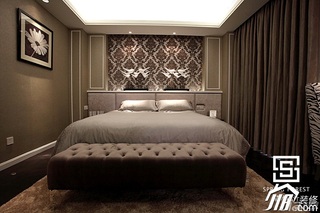简约风格大气豪华型140平米以上卧室床效果图