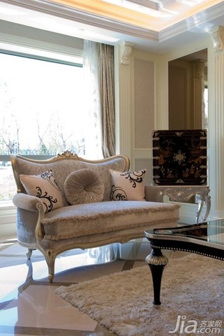 欧式风格别墅古典豪华型140平米以上客厅沙发效果图