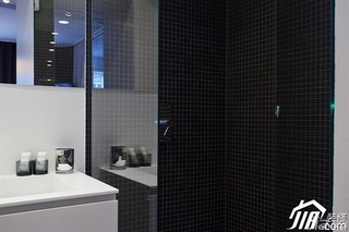欧式风格小户型时尚冷色调富裕型卫生间装修效果图