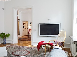 北欧风格公寓经济型100平米客厅沙发效果图