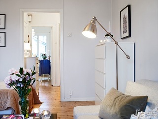 北欧风格公寓经济型客厅灯具效果图