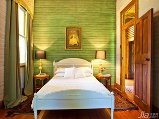 别墅古典暖色调豪华型140平米以上卧室床头柜效果图