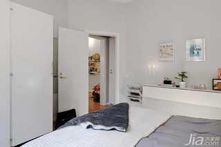 北欧风格小户型经济型50平米卧室衣柜设计图纸