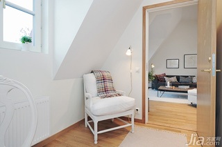 北欧风格公寓经济型110平米过道沙发效果图