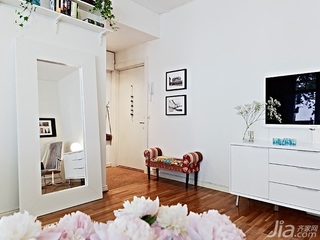 北欧风格公寓经济型50平米客厅装修图片