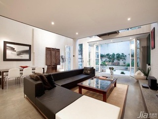 欧式风格别墅大气冷色调富裕型140平米以上客厅沙发效果图