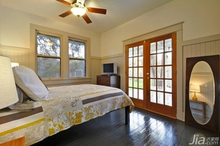 欧式风格复式暖色调富裕型140平米以上卧室床图片