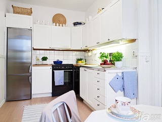 北欧风格小户型经济型50平米厨房橱柜设计图纸