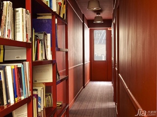 公寓富裕型过道书架图片