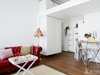 北欧风格小户型经济型客厅沙发图片